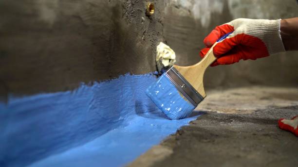 Commercial Wet Basement Repair project at a Endeavor, WI business property by SJ Waterproofing Pros